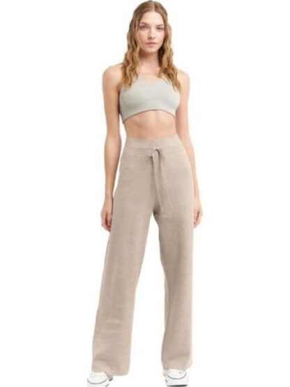 PANTS CINTURA ALTA BEIGE LOVE TO LOUNGE - Image 3