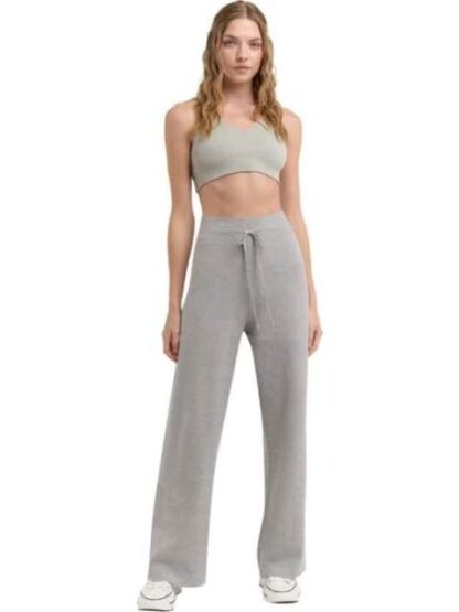 PANTS CINTURA ALTA GRIS LOVE TO LOUNGE