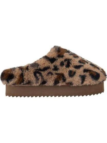 PANTUFLA ANIMAL PRINT PELUCHE CAMEL LOVE TO LOUNGE