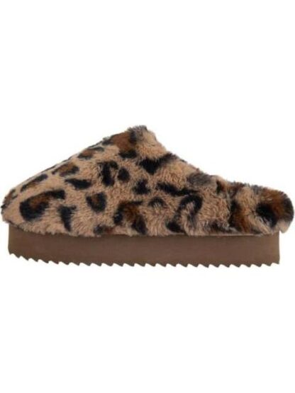 PANTUFLA ANIMAL PRINT PELUCHE CAMEL LOVE TO LOUNGE - Image 5