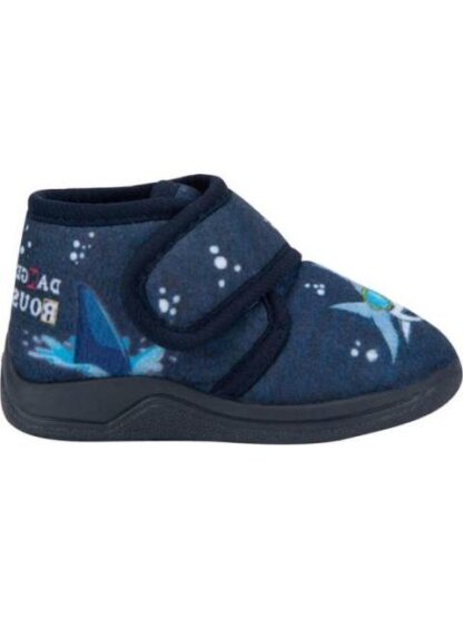 PANTUFLA BOTIN TIBURON AZUL MARINO SCHATZ KIDS