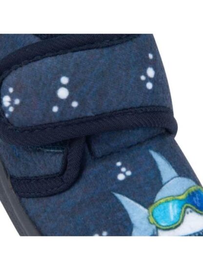 PANTUFLA BOTIN TIBURON AZUL MARINO SCHATZ KIDS - Image 6