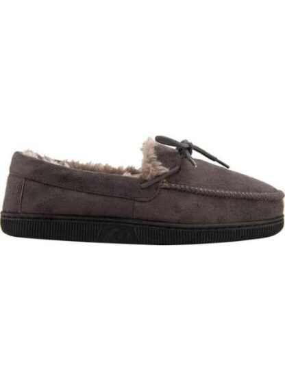 PANTUFLA CERRADA PELUCHE GRIS NEBEL WALK