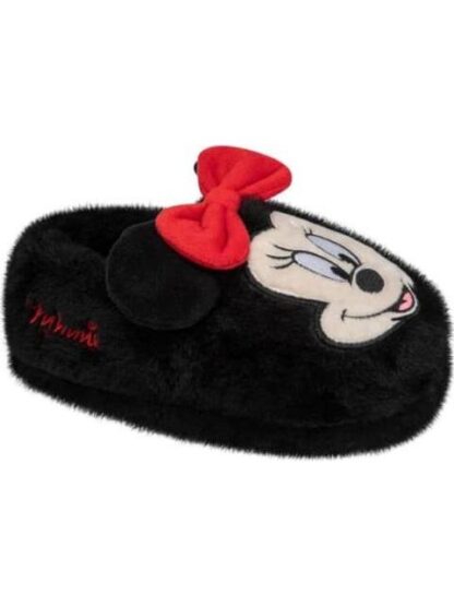 PANTUFLA CERRADA PELUCHE NEGRO MINNIE MOUSE - Image 2