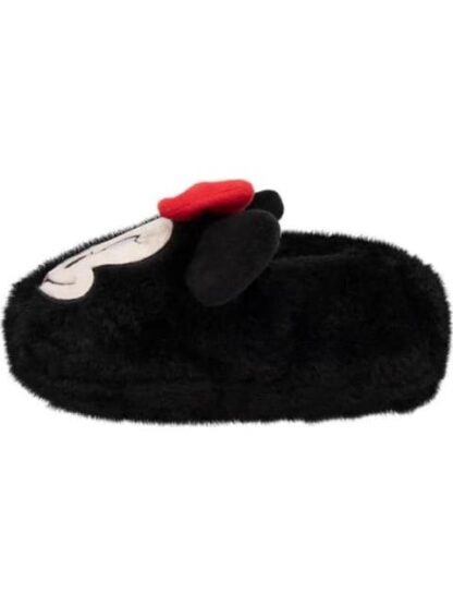 PANTUFLA CERRADA PELUCHE NEGRO MINNIE MOUSE - Image 5