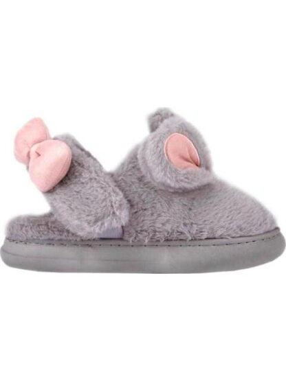 PANTUFLA CONEJO PELUCHE GRIS LOVE TO LOUNGE