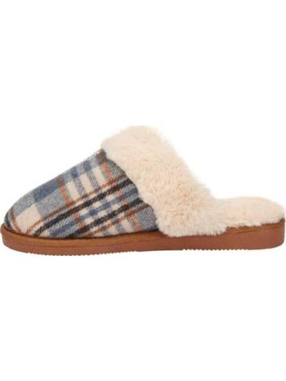 PANTUFLA DE PELUCHE AZUL SHOSH CONFORT - Image 5