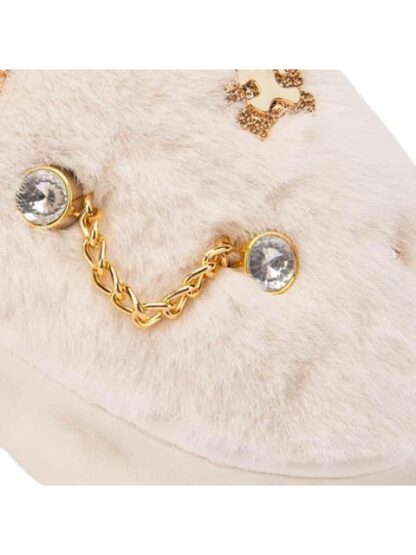PANTUFLA DE PELUCHE BEIGE SHOSH CONFORT - Image 6