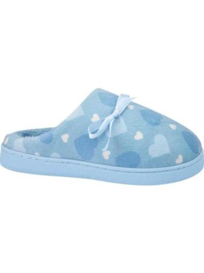 PANTUFLA DE PELUCHE AZUL SHOSH CONFORT - Image 2