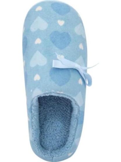 PANTUFLA DE PELUCHE AZUL SHOSH CONFORT - Image 3