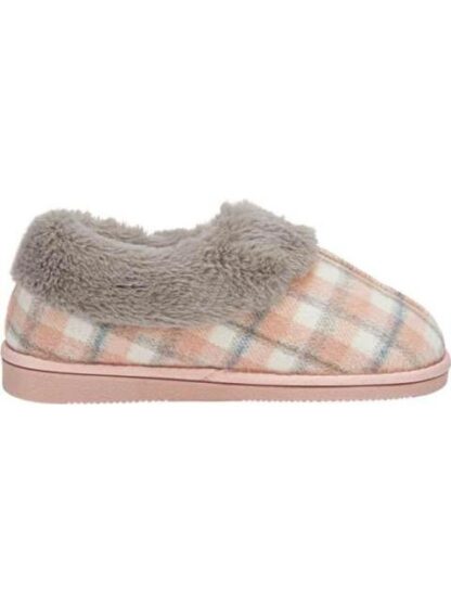 PANTUFLA DE PELUCHE ROSA SHOSH CONFORT