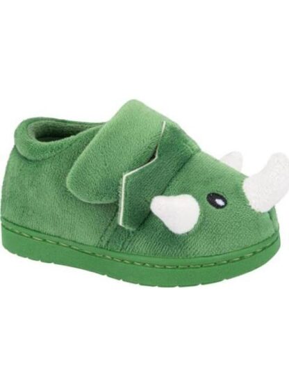 PANTUFLA DINOSAURIO VELCRO VERDE SCHATZ KIDS - Image 2