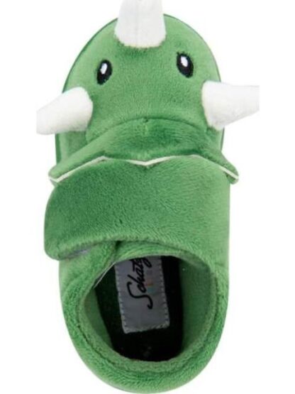 PANTUFLA DINOSAURIO VELCRO VERDE SCHATZ KIDS - Image 3