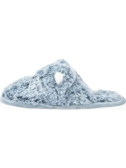 PANTUFLA GATO PELUCHE GRIS LOVE TO LOUNGE - Image 5