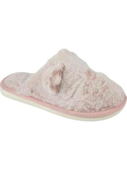 PANTUFLA GATO PELUCHE ROSA LOVE TO LOUNGE - Image 2
