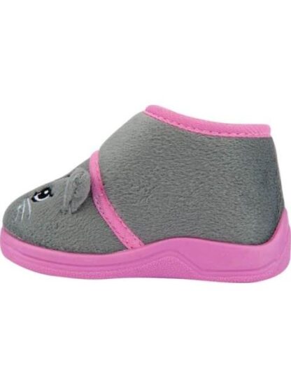 PANTUFLA GATO VELCRO GRIS VIVIS SHOES KIDS - Image 5
