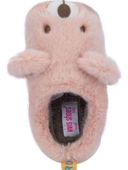 PANTUFLA OSO PELUCHE ROSA VIVIS SHOES KIDS - Image 3