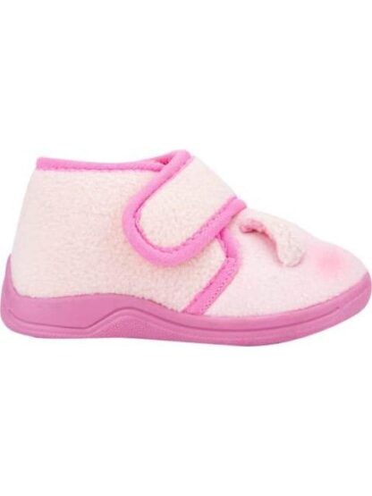PANTUFLA PUERQUITO VELCRO ROSA VIVIS SHOES KIDS