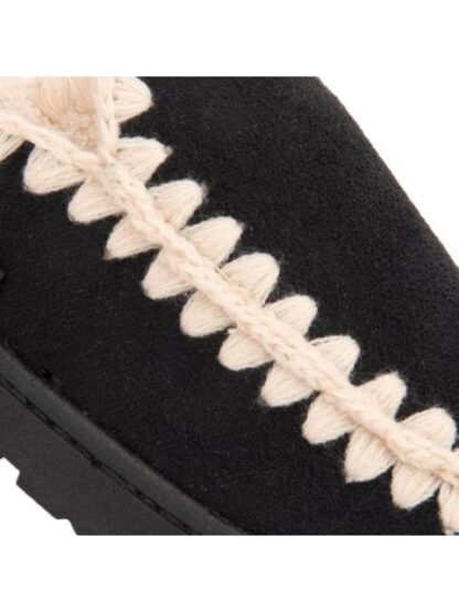 PANTUFLA TEJIDO NEGRO SHOSH CONFORT - Image 6