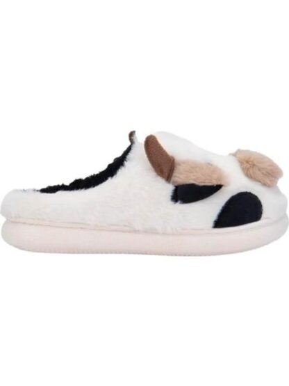 PANTUFLA VACA BLANCO/NEGRO LOVE TO LOUNGE - Image 5