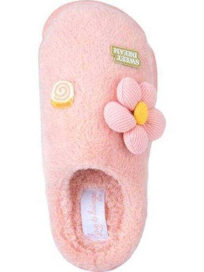 PANTUFLA ZUECA FLORES ROSA LOVE TO LOUNGE - Image 3