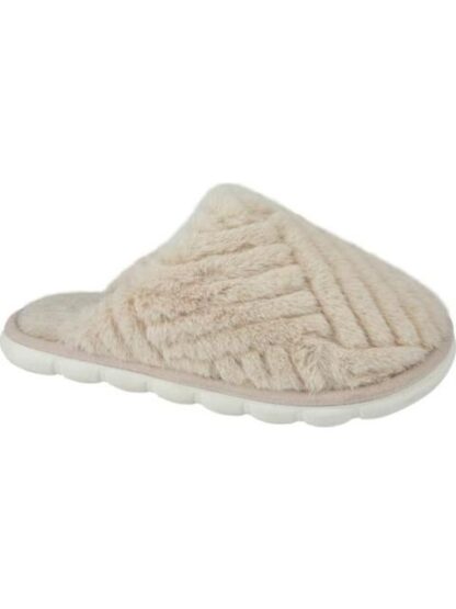 PANTUFLA ZUECO PELUCHE BEIGE LOVE TO LOUNGE - Image 2