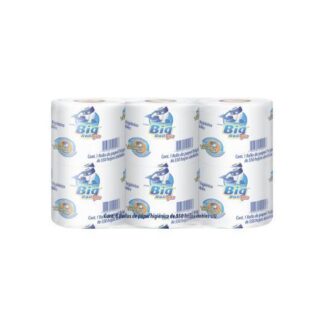 PAPEL HIGIENICO BIG ROLL 550 HOJAS 6 ROLLOS