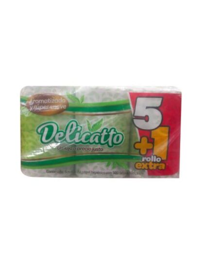 PAPEL HIGIENICO DELICATTO 500 HD 6PZ