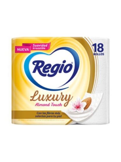 PAPEL HIGIENICO REGIO R3 190 HOJAS 18 ROLLOS