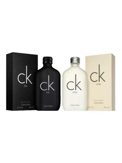 PAQUETE 2X1 CK ONE + CK BE UNISEX CALVIN KLEIN 200 ML