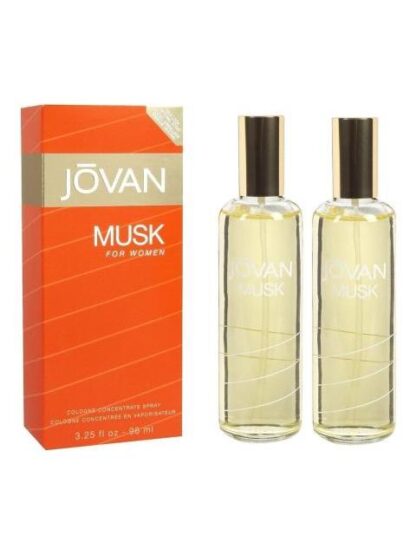 PAQUETE 2X1 JOVAN MUSK DAMA 96 ML COLOGNE SPRAY