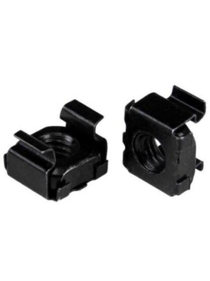STARTECH  PAQUETE DE 100 TUERCAS ENJAULADAS M6 NEGRO - Image 2