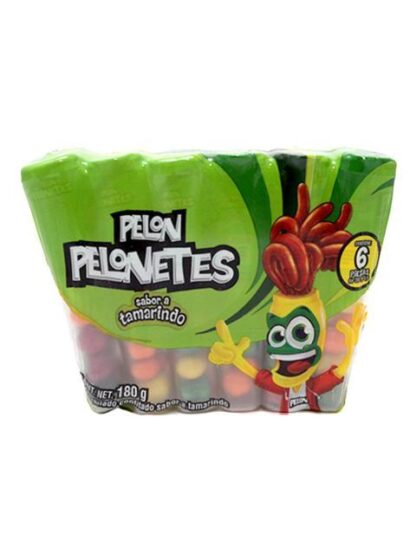 PAQUETE PELONETES PULPA CONFITADA CON 6 PIEZAS DE 30 GR