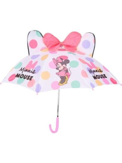 PARAGUAS CON BASTON MINNIE MULTICOLOR MINNIE