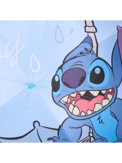 PARAGUAS CON BASTON STITCH AZUL STITCH - Image 4