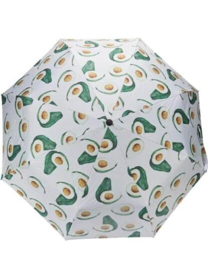 PARAGUAS PLEGABLE ESTAMPADO AGUACATES VERDE HOLLY LAND