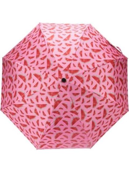 PARAGUAS PLEGABLE ESTAMPADO SANDIAS ROJO HOLLY LAND
