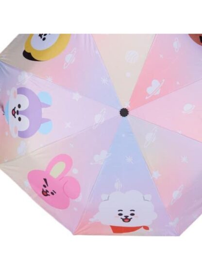 PARAGUAS PORTATIL BT21 ROSA BT21 - Image 2