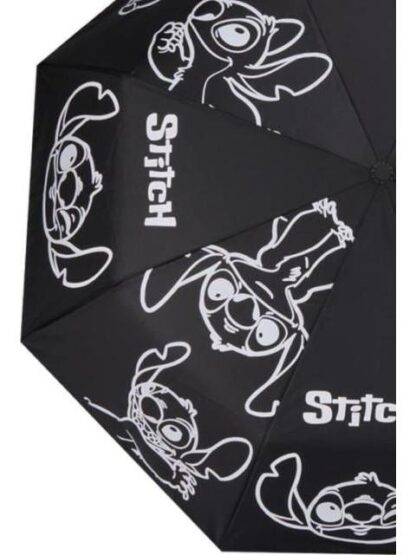PARAGUAS PORTATIL STITCH NEGRO STITCH - Image 2