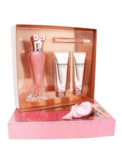 PARIS HILTON SET ROSE RUSH 4 PZS 100ML EDP