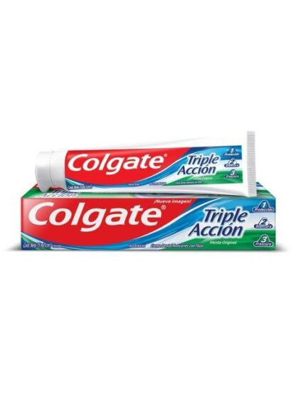 PASTA DENTAL COLGATE TRIPLE ACCION MENTA ORIGINAL 75 ML