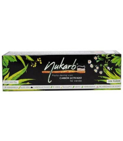 PASTA DENTAL CON CARBON ACTIVADO 90 G NUKARB