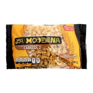 PASTA PARA SOPA LA MODERNA CARACOL #2 200 GRAMOS