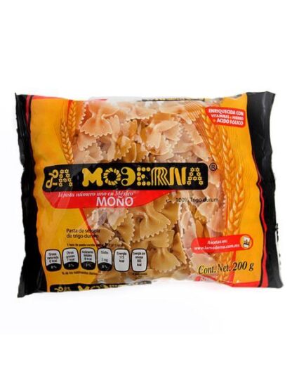 PASTA PARA SOPA LA MODERNA MOÑO 200 GR