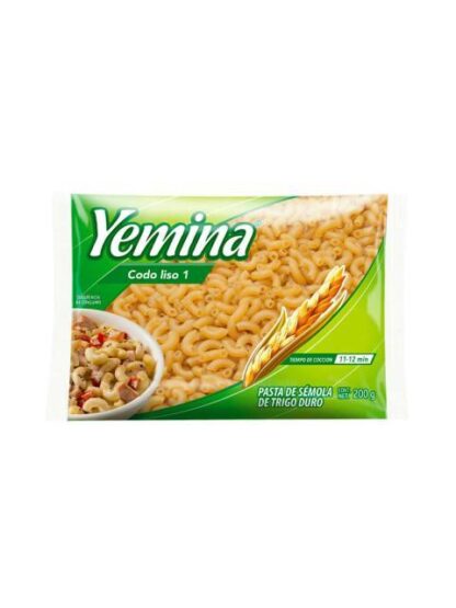 PASTA YEMINA CODO LISO 1 200 GR