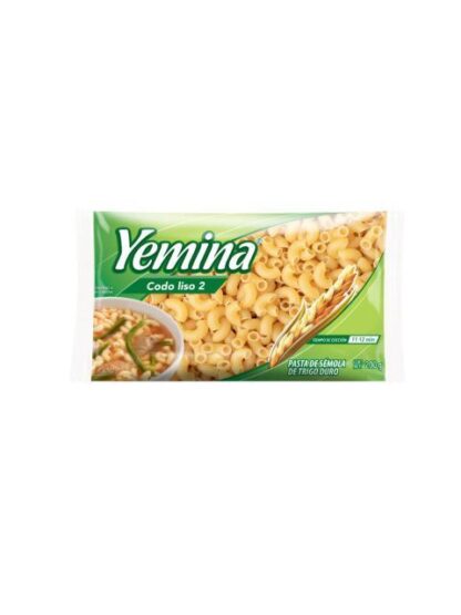 PASTA YEMINA CODO LISO 2 200 GR