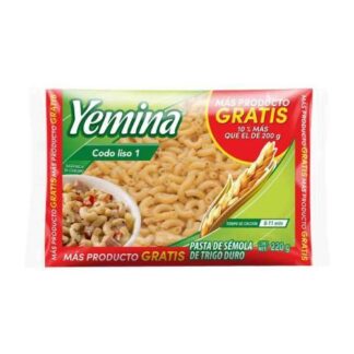 PASTA YEMINA PASTA CODO LISO NO 1 220 GR