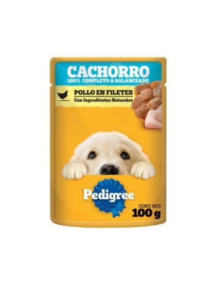 PEDIGREE CACHORRO POLLO SOBRE DE 100 GR