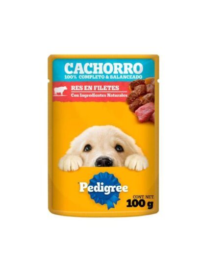 PEDIGREE CACHORRO RES SOBRE DE 100 GR