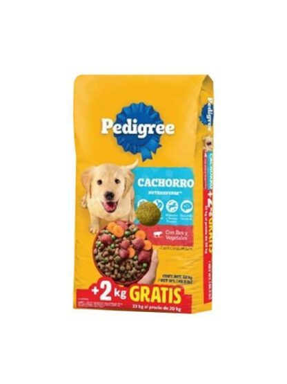 PEDIGREE PUPPY ALIM PERRO BULTO 22KG